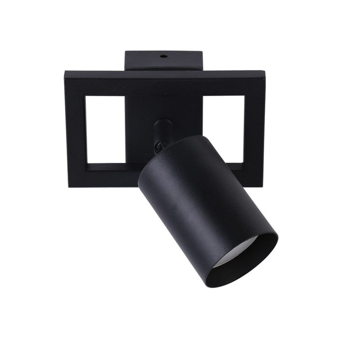 elevenpast Spotlight Black Darcey Aluminium Spotlight Brass | Black S413/1 BLACK 6007226086355