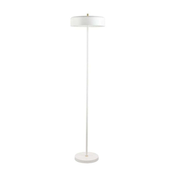 elevenpast Floor lamp White Sierra Metal Floor Lamp Black | White SL435 WHITE 6007226088274