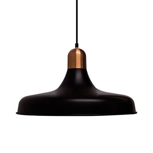 elevenpast Pendant Iruka Aluminium Pendant Light Black and Copper SN140/04