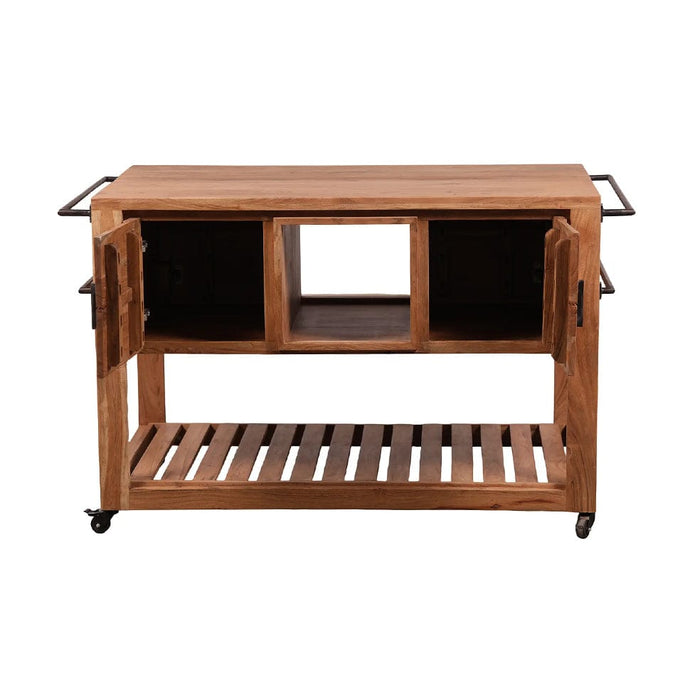 elevenpast Sleek Wooden Trolley Unit SNK6192