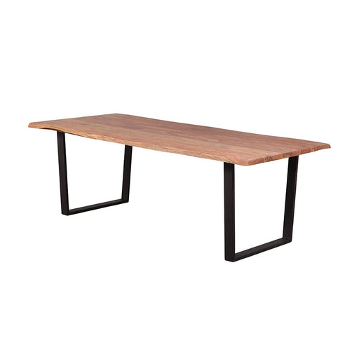 elevenpast Tables Sleek Wood and Metal Dining Table SNK714