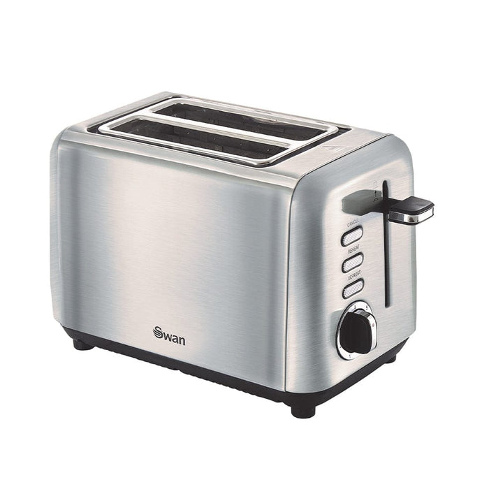 elevenpast Toaster Silver Swan Townhouse Stainless Steel Two Slice Toaster White | Silver | Black STH2S 6005587013898