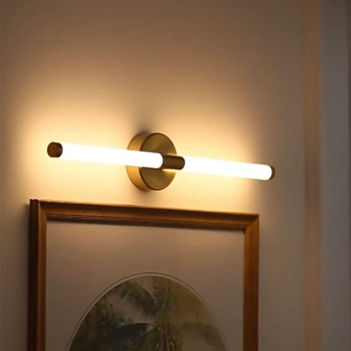 elevenpast Wall Light Dorian LED PIcture Wall Light Brass T40