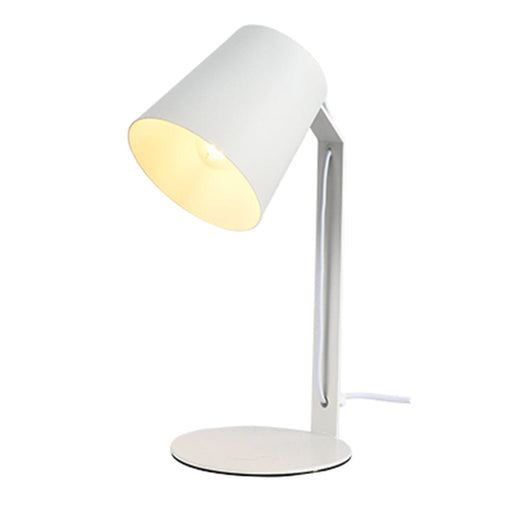 elevenpast table lamp White Ellie Metal Table Lamp White | Black T604W 6009551805434