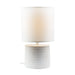 elevenpast table lamp White Valencia Ceramic Table Lamp Grey | White T647W 6009551806660