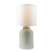 elevenpast table lamp Grey Castile Ceramic Table Lamp Grey | White T649GY 6009551806714