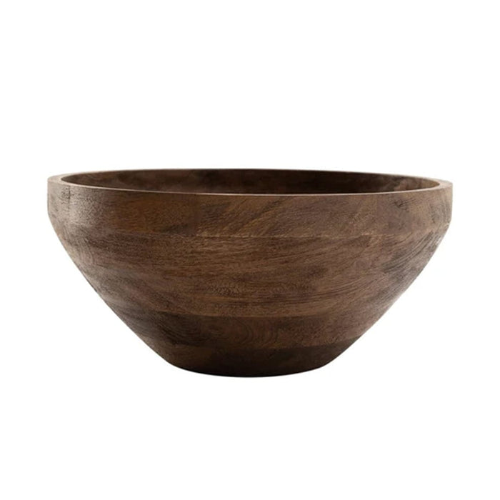 Hertex Haus Decorative Bowls Cinnamon / Small Melone Wooden Bowl Pepper | Cinnamon TBW00054