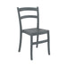 elevenpast Chairs Dark Grey Tiffany Polypropylene Chair Black | Silver Grey | Dark Grey TIS018SDARKGREY