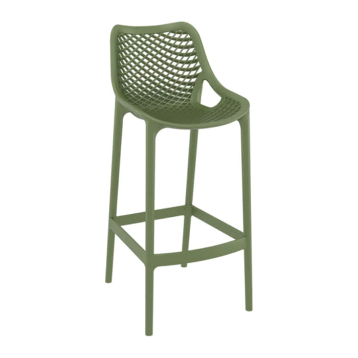 elevenpast Bar Stool / Olive Green Air Kitchen and Bar Stool TIS068OLIVEGREE