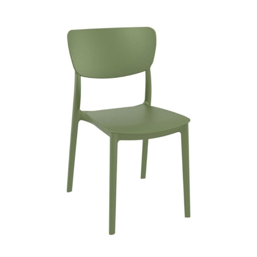 elevenpast Chairs Olive Green Monna Polypropylene Side Chair | Five Colours TIS127GREEN