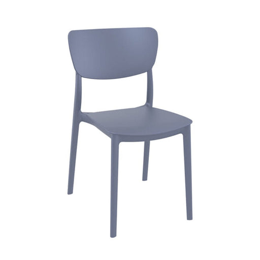 elevenpast Chairs Grey Monna Polypropylene Side Chair | Five Colours TIS127GREY