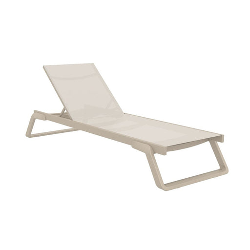 elevenpast Lounger Taupe Tropic Sun Pool lounger TIS708TAUPTAUPE