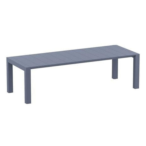 elevenpast Tables Dark Grey Vegas Extendible Table TIS776DGREY