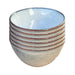 elevenpast Cloudy Ceramic Speckle Bowl | Set Of 6 TJL25443