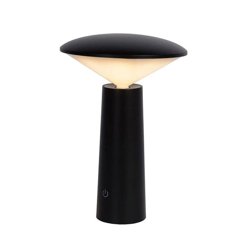 elevenpast Black Sammy Table Lamp Rechargeable LED | Black or White TL655 BLACK 6007226081763