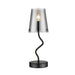 elevenpast Table Lamp Mariana Metal and Glass Table Lamp Black TL823 MATT BLACK 6007226086300