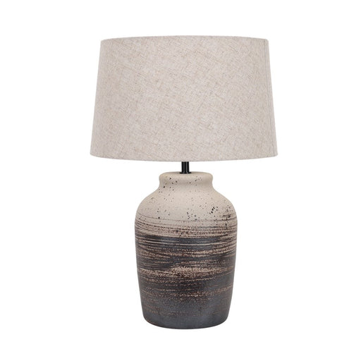 elevenpast Table Lamp Hilary Ceramic Table Lamp TL826 STONE 6007226086867