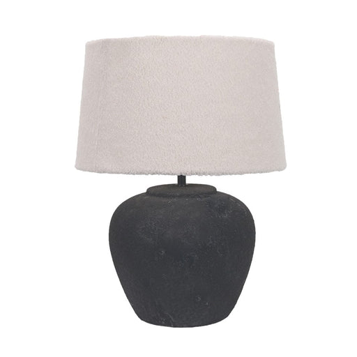 elevenpast Table Lamp Santi Ceramic Table Lamp Black TL836 BLACK 6007226086966