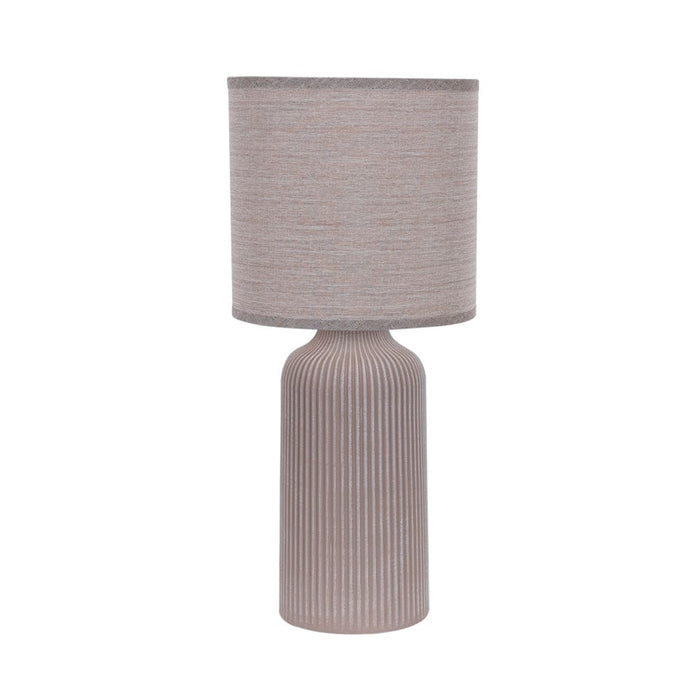 elevenpast Table Lamp Brown Eilina Ceramic Table Lamp Grey | Brown TL837 BROWN 6007226086973