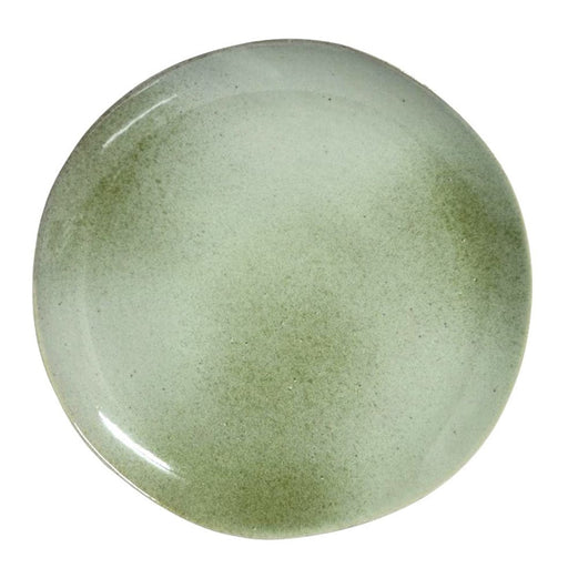 elevenpast Side Ceramic Speckled Green Plate Set Of 6 | Side or Dinner TM117044