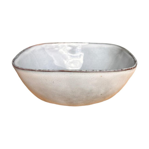 elevenpast Bowls Medium Ceramic Square Bowl Cloudy Grey Set Of 6 | 2 Sizes TM24ST0103031