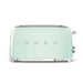 SMEG Toaster Pastel Green Smeg Four Slice Toaster Glossy Finish TSF02PGSA 8017709214630