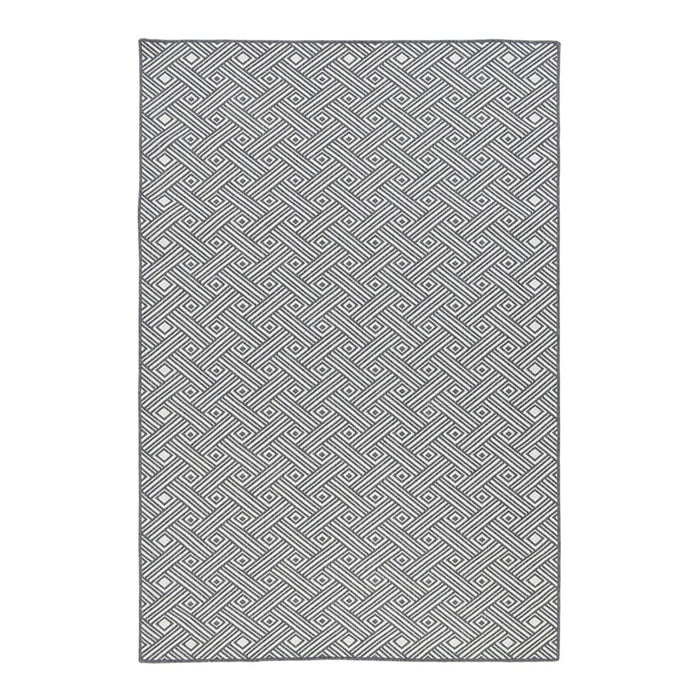 elevenpast Rug 2m x 0.8m Twill Reversible Grey Rug TWILLGREYRUG2X0.8