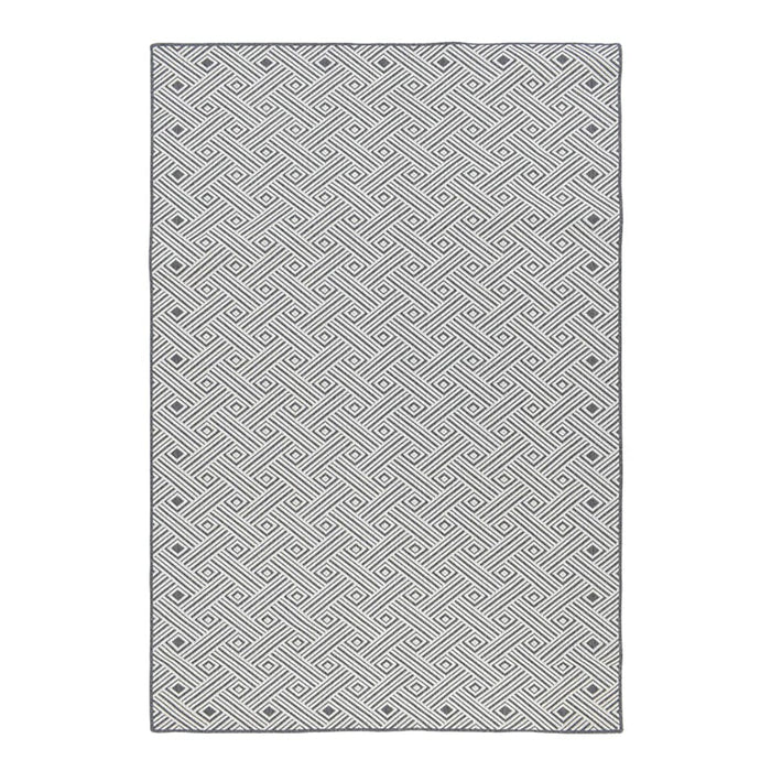 elevenpast Rug 3m x 0.8m Twill Reversible Grey Rug TWILLGREYRUG3X0.8