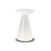 Spazio White Torus LED Glass and Aluminium Rechargeable Table Lamp Black | White UB.366401