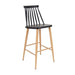 elevenpast Black Cafe Bar Chair V26 - 1325508