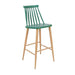 elevenpast Green Cafe Bar Chair V28 - 1325546