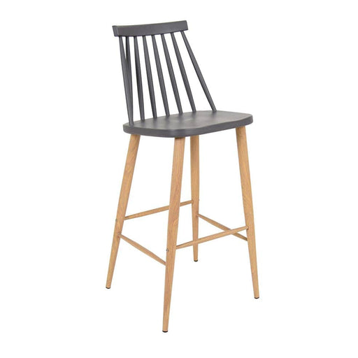 elevenpast Grey Cafe Bar Chair V31 - 1325607