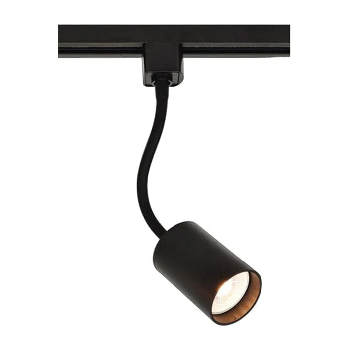 elevenpast Spotlight Black Goose Neck Spot Light 3 Wire Track Black | White VR-KLS-130/BL