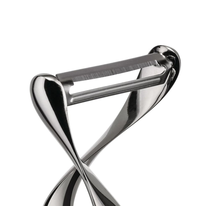 elevenpast Kitchen Appliances Sfrido Peeler in Mirror Polished Stainless Steel by Alessi VS02