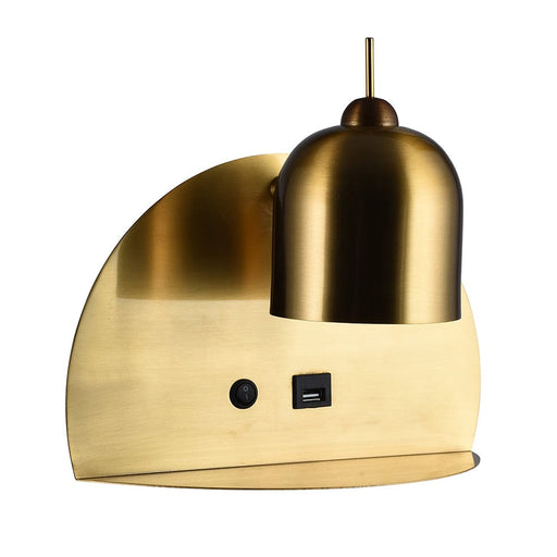 elevenpast Wall light Gold Luxo Round Wall Light w616gd