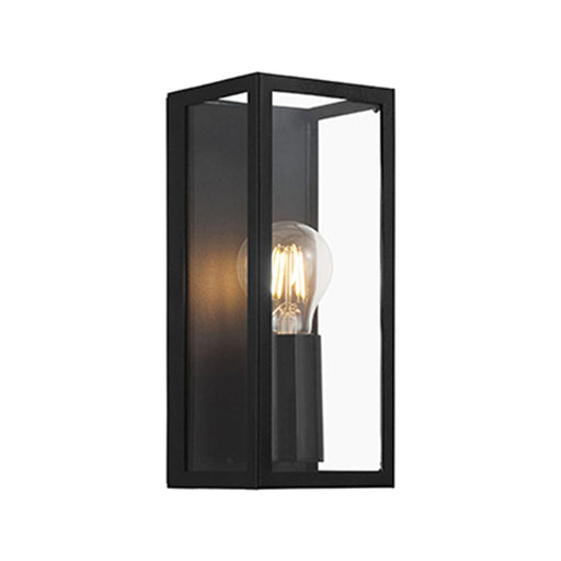 elevenpast Wall light Amezola Metal and Glass Wall Light Black W647B 9002759991234