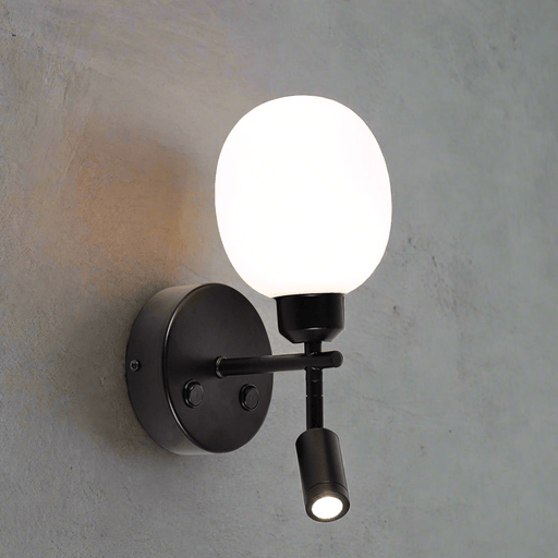 elevenpast Wall light Black Elle Reading Wall Light | Black, Satin or Antique WB403/2 BLACK 6007226084771