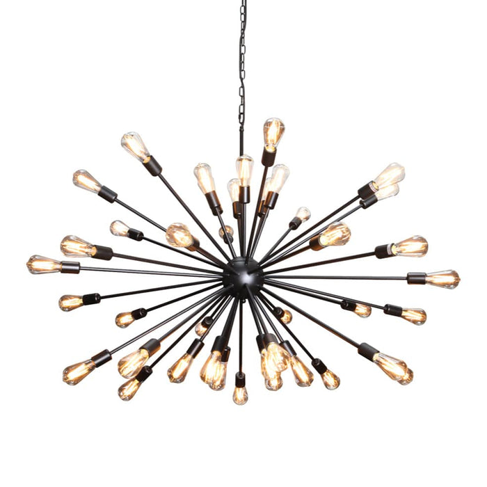 elevenpast Pendant Black Supernova Pendant Light Large Gold | Black WE-KLCH-301/BL