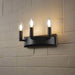 elevenpast Wall Light Ranch Trio Metal Wall Light Black WE-KLW-397/3