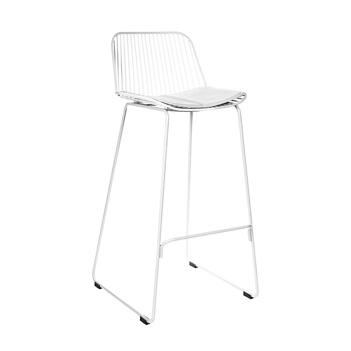 elevenpast kitchen stool Nova Kitchen Stool - Metal Frame with seat Cushion