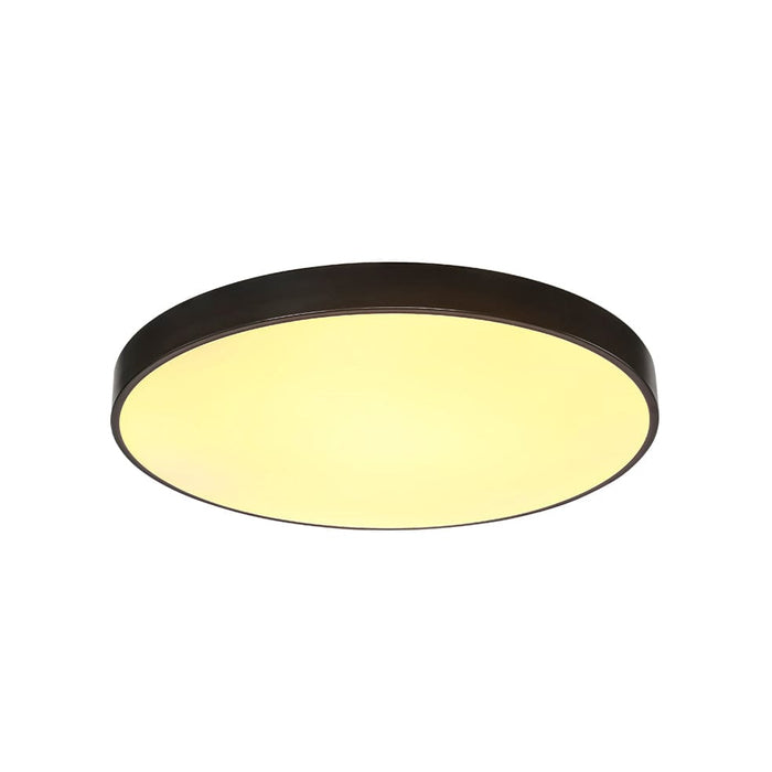 elevenpast Ceiling Light Medium 36W Zea LED Metal Ceiling Light Black Medium | Large WLD115/3CCT