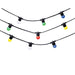 elevenpast Outdoor Light Carrie Aluminium Outdoor String Light Multicolour WSC012 MULTICOLOUR 6007226086331