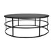 elevenpast Coffee Table Black Gymkhana Metal Coffee Table Copper | Black WTAB28