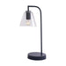 elevenpast Table Lamp Black Sakura Metal and Glass Table Lamp Brass | Black ZCL101