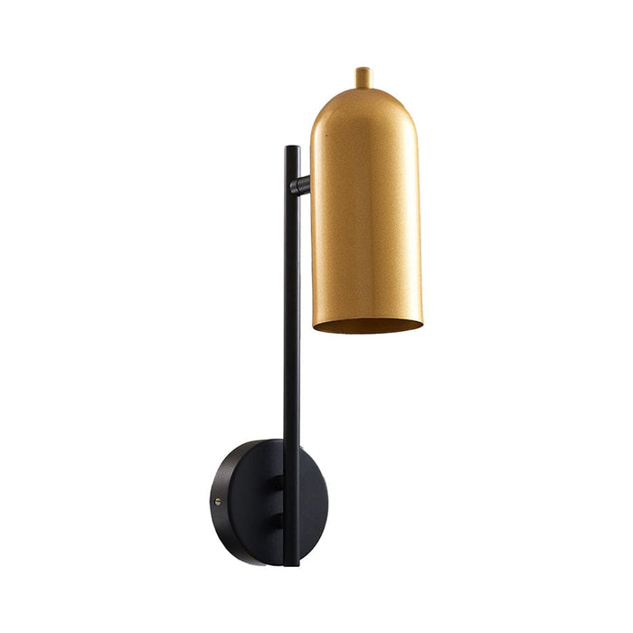 elevenpast Wall Light Lucian Aluminium Wall Light Black and Gold ZCL460 340246002904