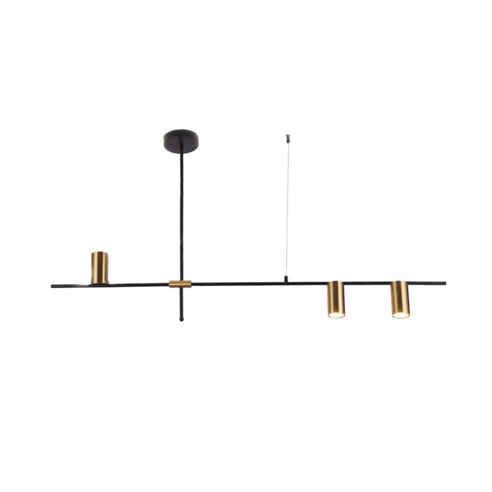 elevenpast Pendant 3 Light Tory Metal Pendant Light Black and Antique Brass | 2 Styles ZCL917/3