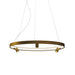 elevenpast Pendant Carla Metal Pendant Light Satin Brass ZCL932