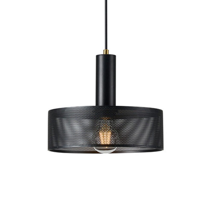 elevenpast Pendant Black Jensen Metal Pendant Light Black | Cement ZVL420