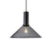 elevenpast Pendant Black Jenkins Metal Pendant Light Black | Cement ZVL422