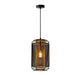 elevenpast Pendant Boston Black and Gold Mesh Pendant Light G-KLCH-8103 633710851541